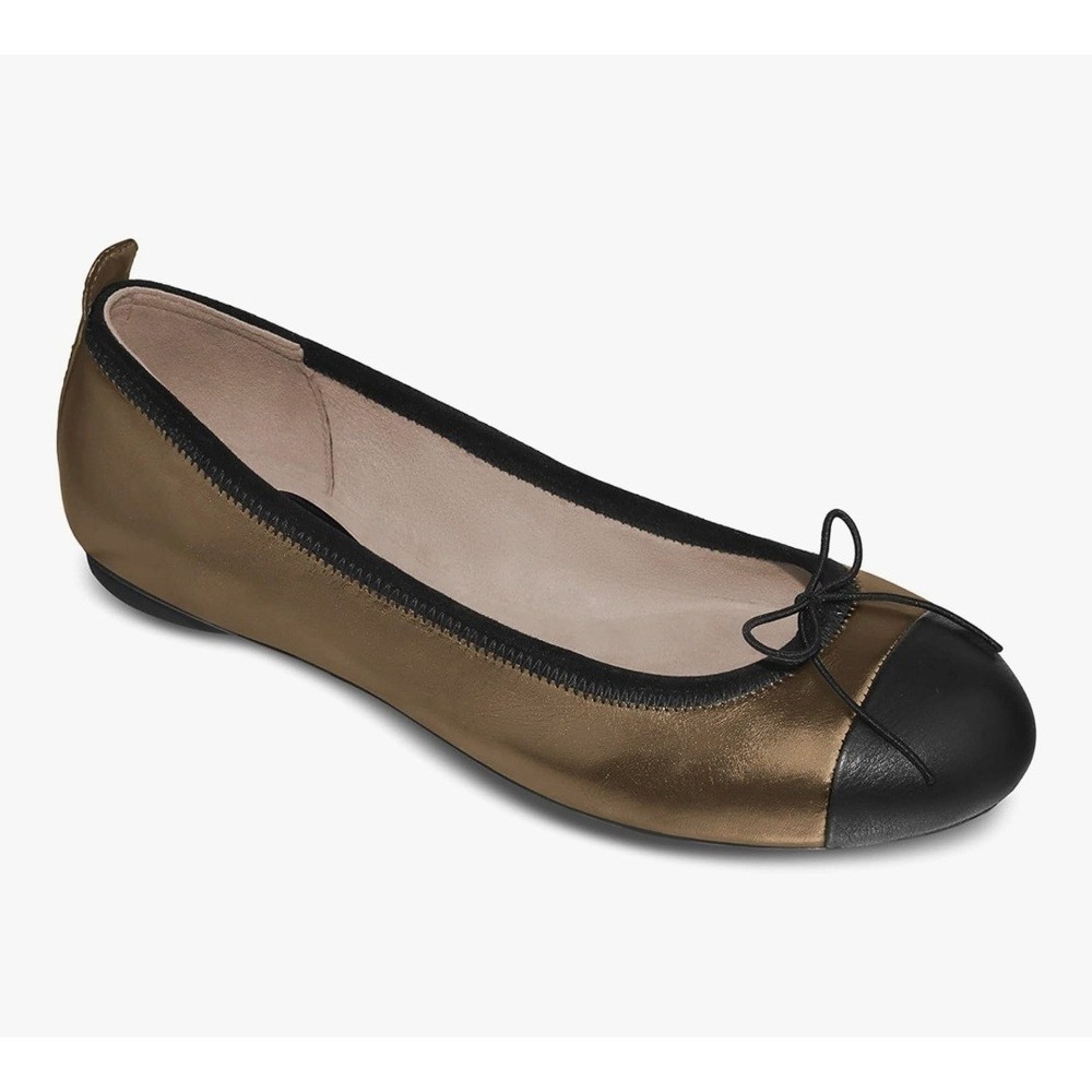 Newβ Women's Bloch Ballet Flats Chara Light Bronze US 6, EU 37